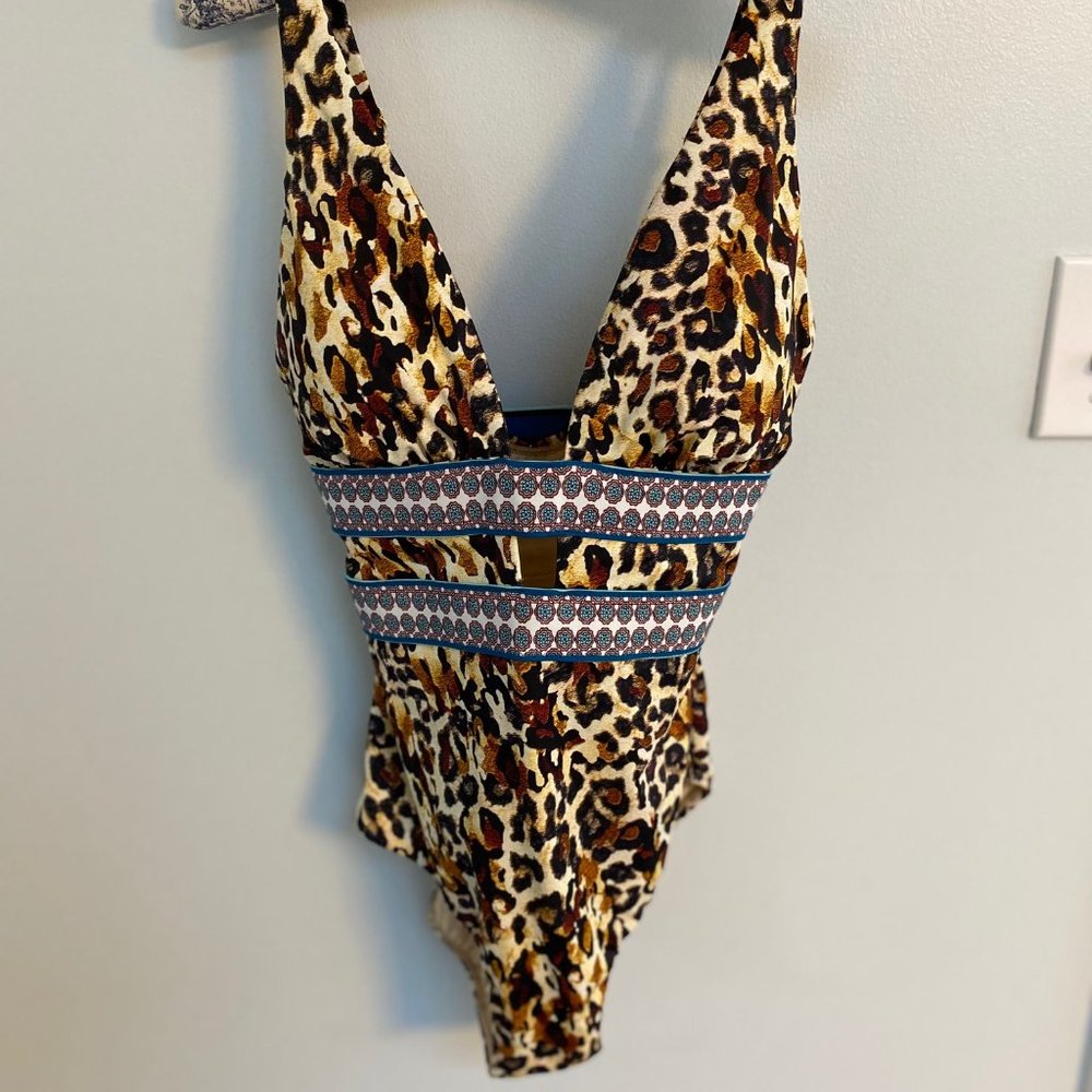 Leopard One-Piece Bathing Suit